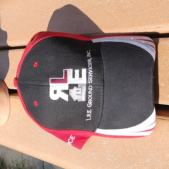 LRE Ground Services, Inc. Embroidered Logo Strap-on Hat Cap New - Picture 2 of 9